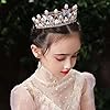 Couronne pour Enfants, Moxiewell Diadème Fille Princesse - Déguisement Anniversaire Mariage - Adjustable Étincelant - pour fête d'anniversaire Costume de vacances #3