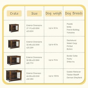 Jy Qaqa Dog Crate Furniture Wooden Dog Crate Table Doubledoors Dog Furniture Indoor Dog Kennel Dog House Dog Cagebrowns  Cucciolini Doodles Jy qaqa dog crate furniture wooden dog crate table double doors dog furniture indoor dog kennel dog house dog cagebrowns   cucciolini doodles