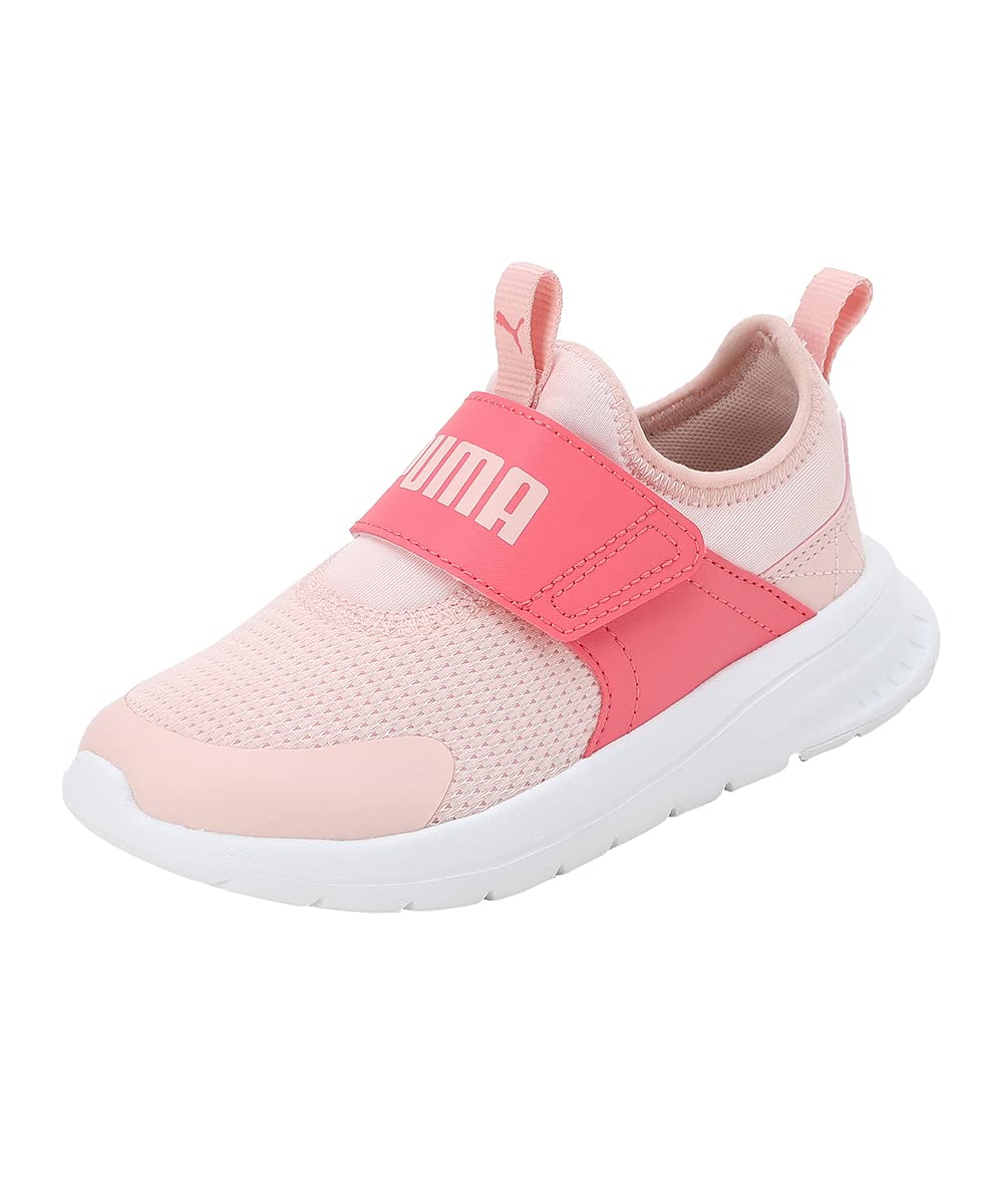 Puma Unisex-Kid Evolve Slip On Pre-School Rose Dust-Loveable-White Sneaker - 12UK (38913505) (B0BRBJJ1W6) Amazon Price History, Amazon Price Tracker