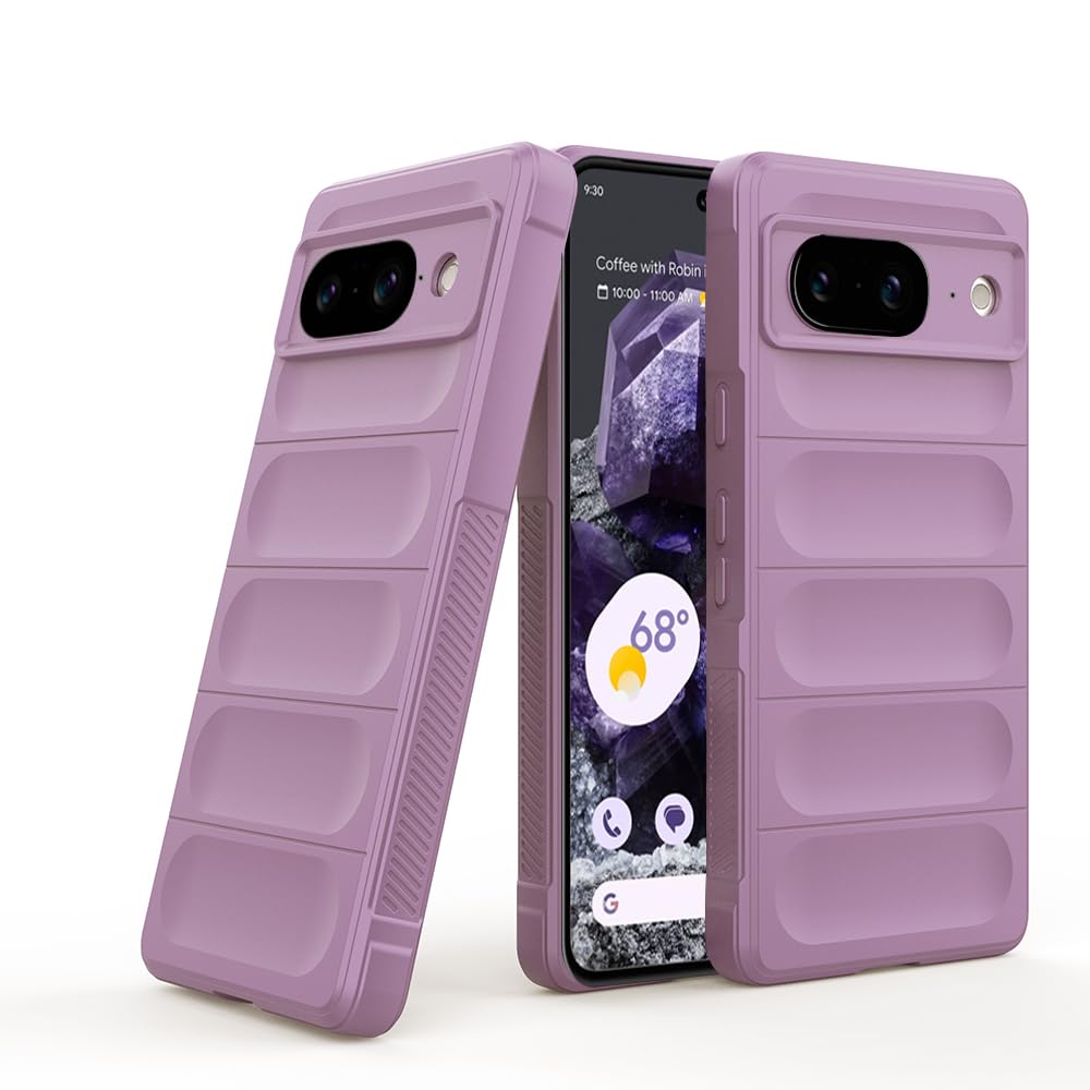Amazon Brand- Solimo Basic Case for Google Pixel 8 5G (Silicone_Purple) (B0CM6L8GML) Amazon Price History, Amazon Price Tracker