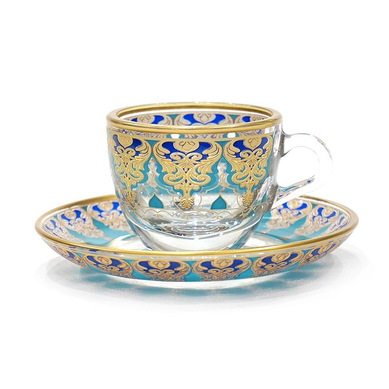 Amazon | トルコグラス カップ＆ソーサー デミタスサイズ CSS-242
