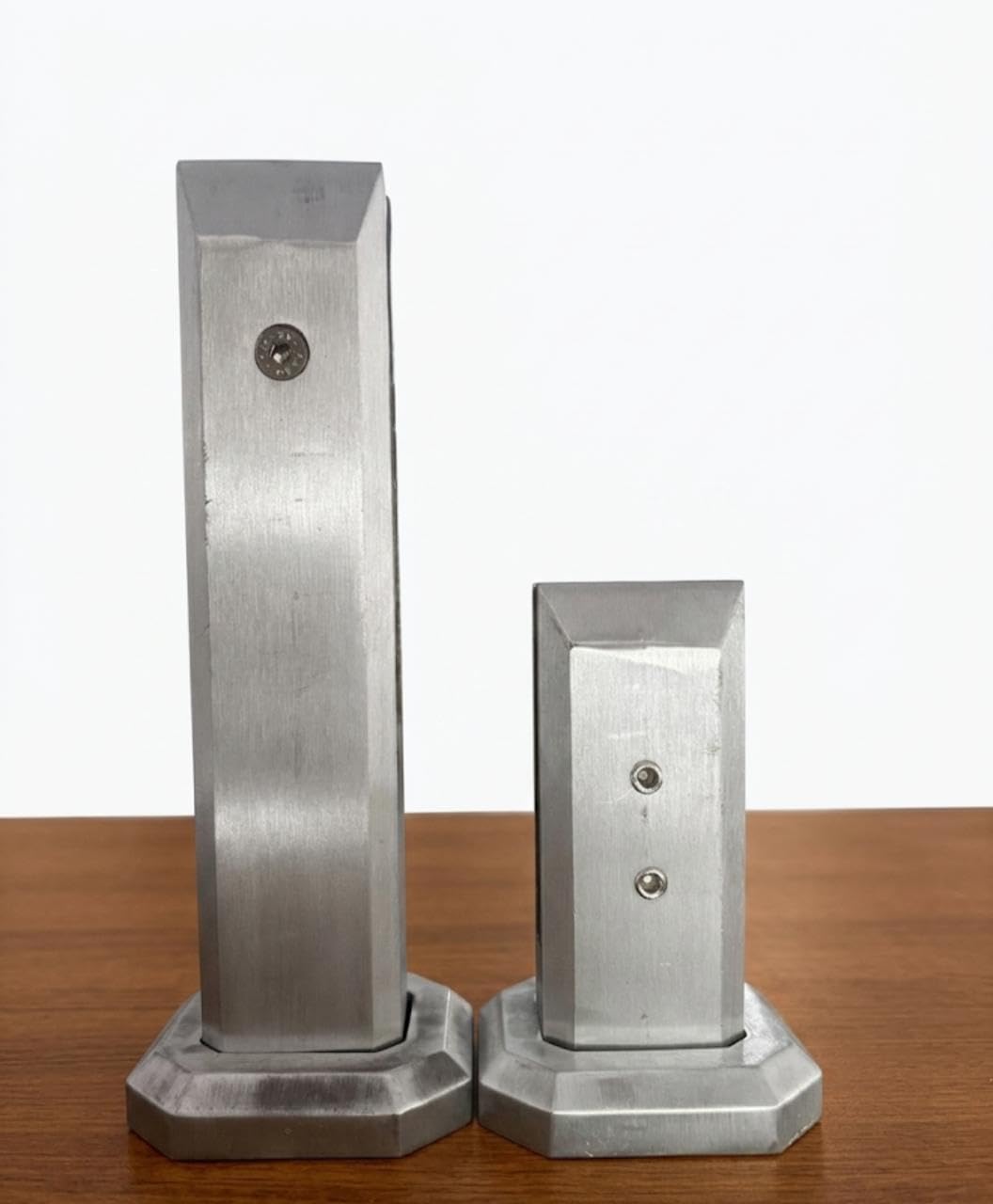 Aluminium Spigot for Glass Railings - 5 INCH | Heavy-Duty Frameless Glass Support, Dual-Bolt Secure Clamping System,Sturdy Floor-Mount Base Design-image-2