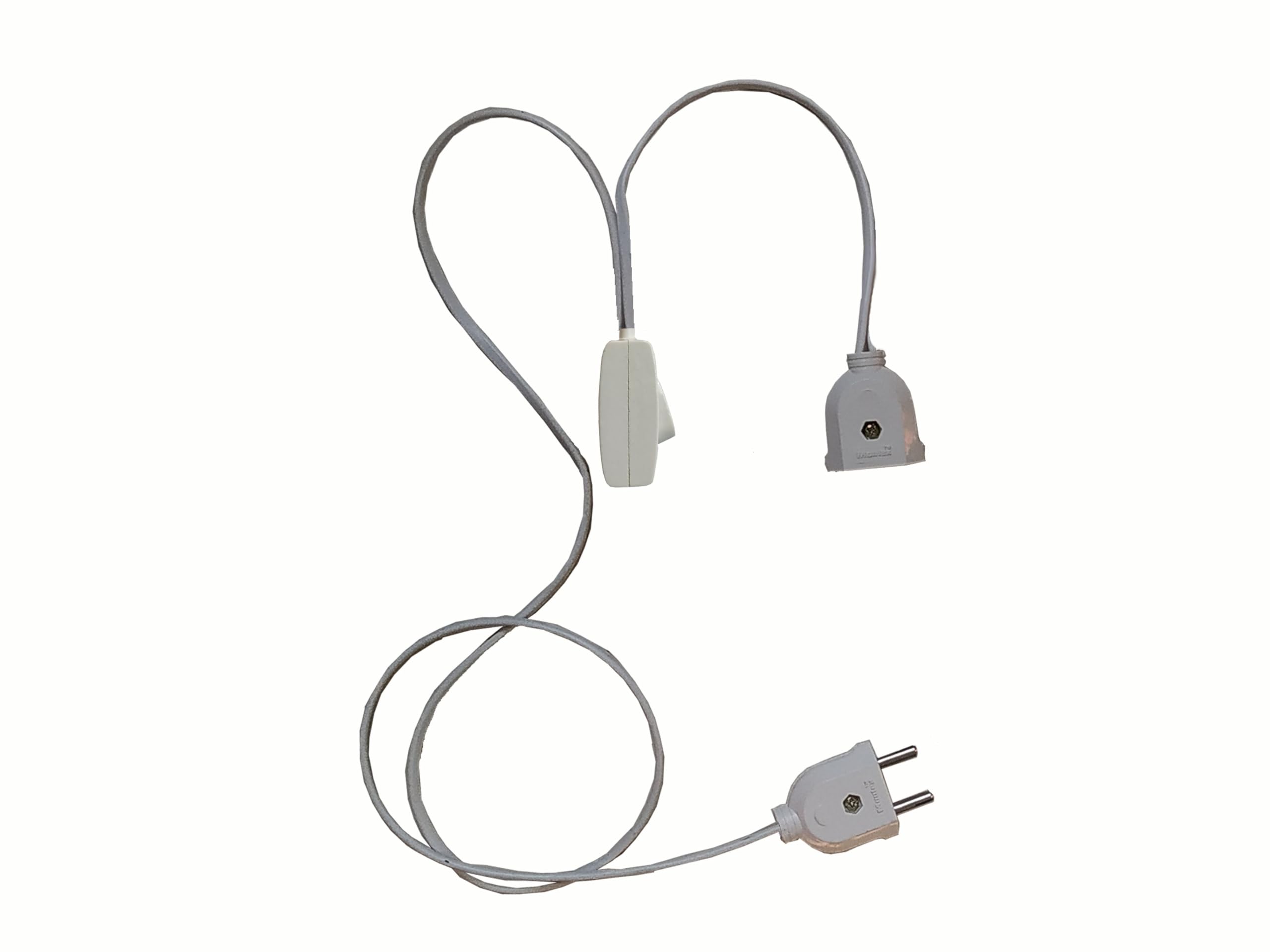 2 pin Male Female Bed Switch. (2 Pin Male-Female Bed Switch. 2Meter)