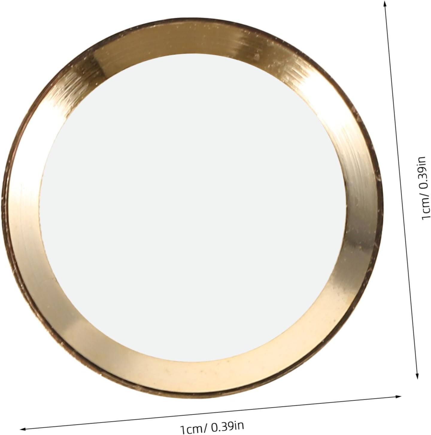 Button Decorative Stickers Ultra-Thin Fingerprint System for Compatible and Easy to Install White Edge Design