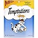 TEMPTATIONS Indoor Care Crunchy and Soft Cat Treats, Chicken Flavor, 4.9 oz. Pouch (Pack of 10)