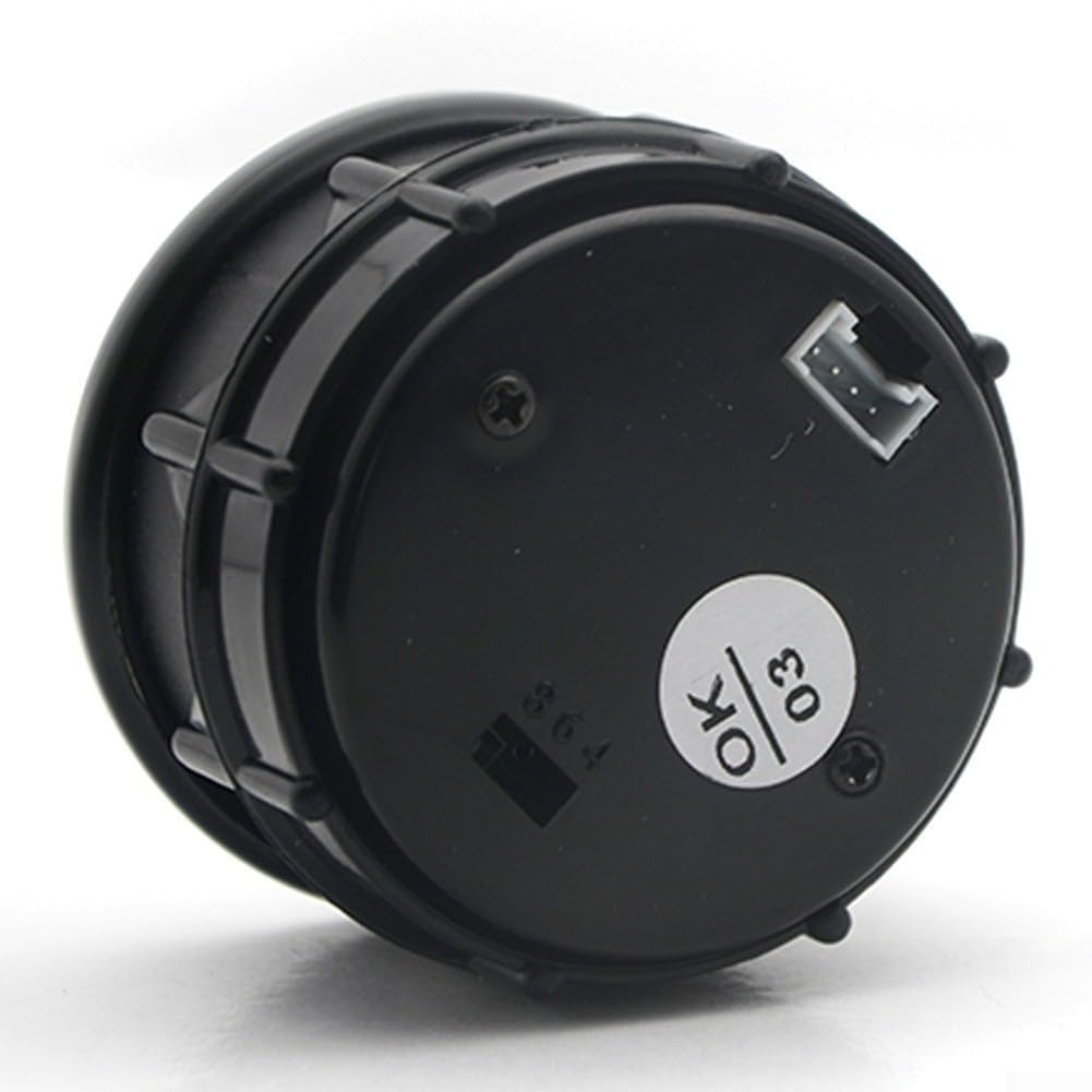 Misuratore di rapporto aria e carburante digitale 52mm con sensore a banda stretta per monitoraggio delle prestazioni automobilistiche Uscita AFR di tensione a doppio display