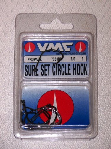 VMC Corporation Unisex's Black Nickel SureSet Circle 2/0, One size