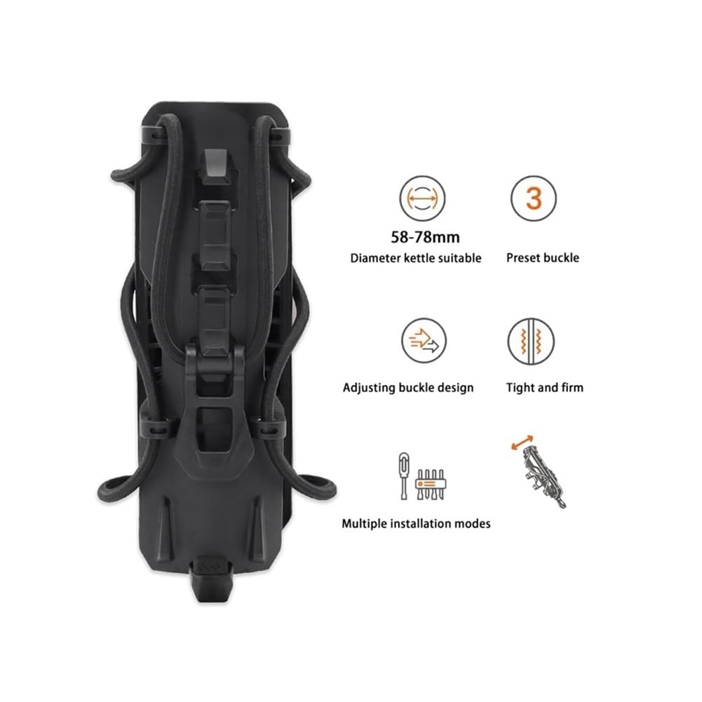 Trinkflaschenhalteru Universal Motorrad Getränkehalter Wasserflaschenhalter