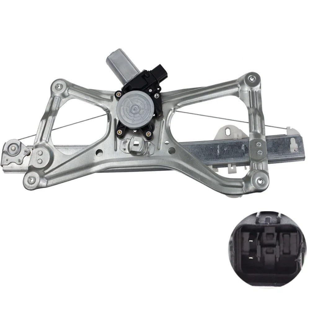 DZNEFYUP for Civic Sedan 2006 2007 2008 2009 2010 2011 748-476 1 Pcs Power Window Regulator with Motor Front Left Right Window Regulator(Front Left 2Pin)