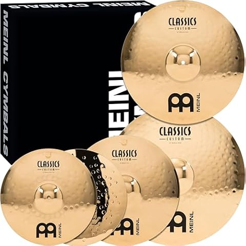 Meinl Cymbals CC-141620+18 Classics Custom Bonus Pack Cymbal Box Set with 18" Crash Cover