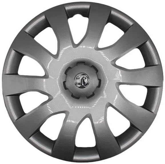 LSC 16" Silver Steel Wheel Cover - Genuine Vauxhall (OEM) - Vivaro B (15->) & Movano B (10-16) - 4-5" Depth