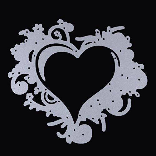 Cuore di Amore del Merletto Stencil per DIY