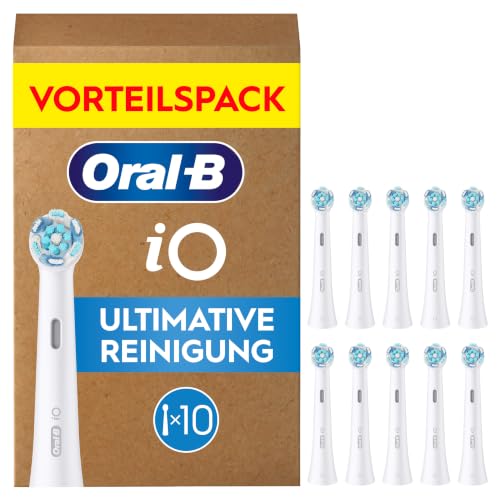 Oral-B iO Aufsteckbürsten Ultimative Reinigung, Weiß, 10 Stück