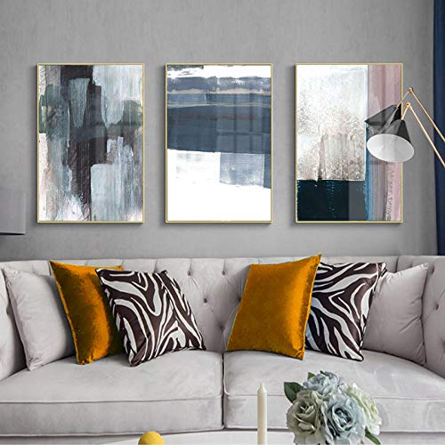 Combinaison de couleurs art abstrait pour habiller grand mur