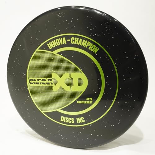 Innova 40th Anniversary Metal Flake Star XD Disc Golf Putter & Approach Disc, Pick Color/Weight [Stamp & Exact Color May Vary] Green 173-175 Grams