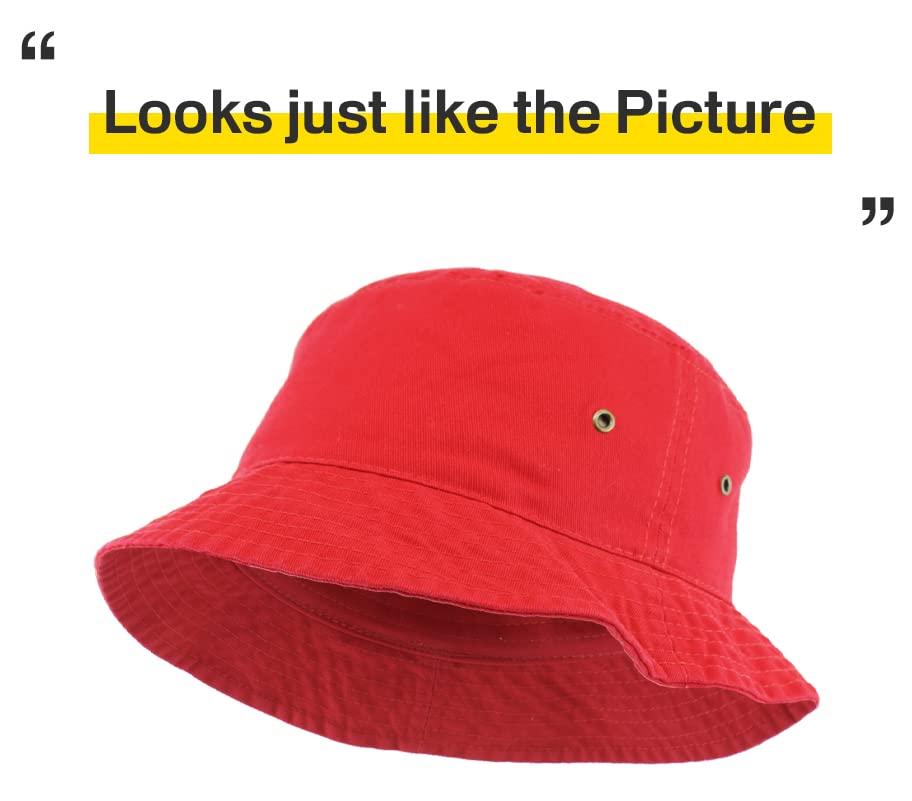 Image of KBETHOS 100% Cotton Washed Bucket Hat