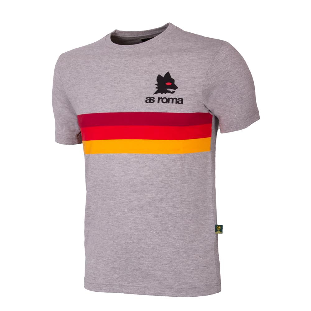 AS Roma T-Shirt, Grey, XL
