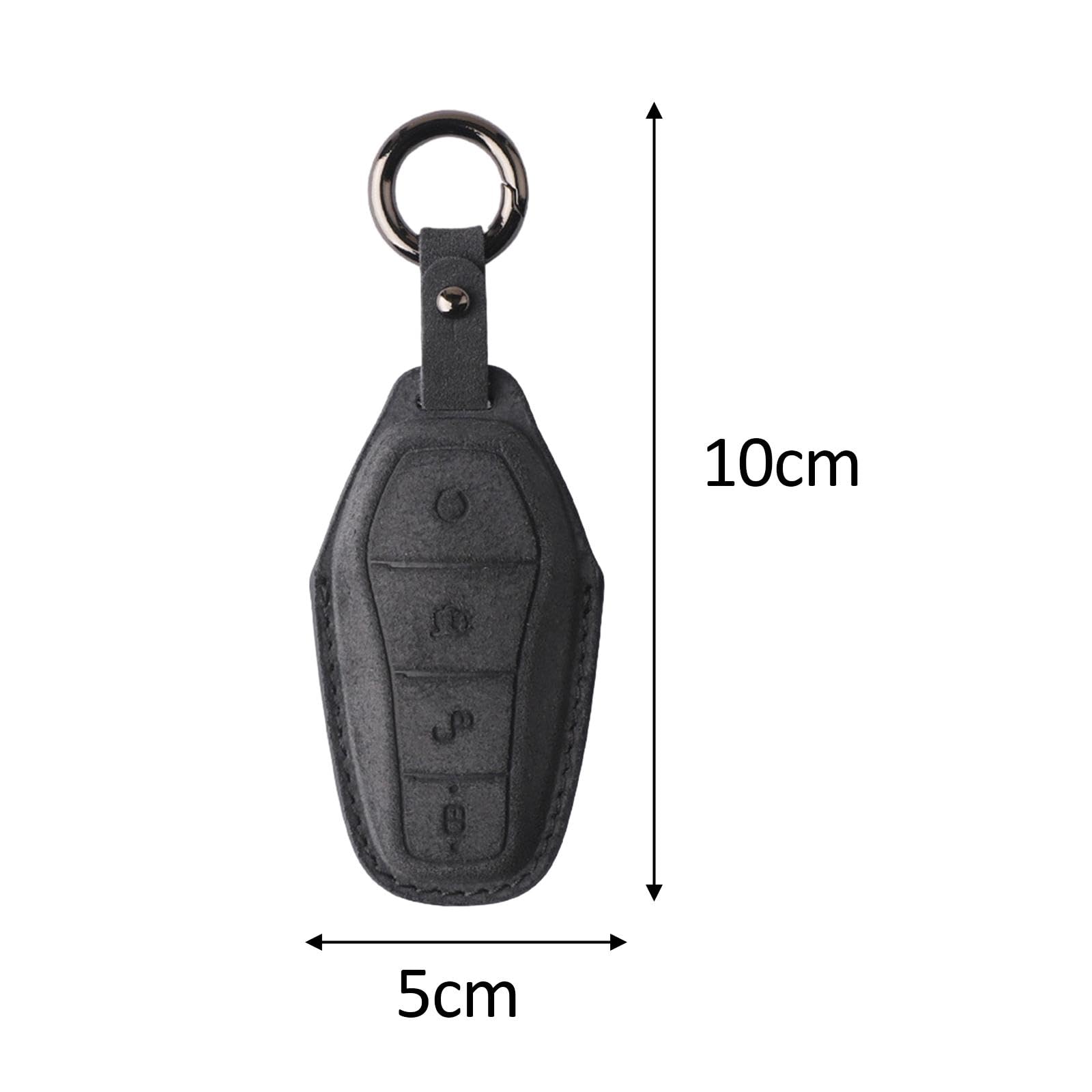 4x Funda para Llave de Coche, Portátil, Inteligente, Protector de Llave, Accesorios para Coche, Carcasa para Llave, Protección de 360 ​​grados para At