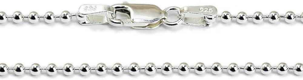 Amazon | ネックレスチェーン ボールチェーン/長さ40cm太さ2.0mm