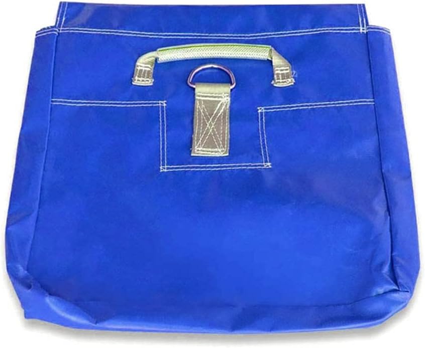 Extra Durable Strong Vinyl Sand Bag | Blue PVC | 21" x 21" | Used to Support and Anchor Inflatables, Bounce Houses, Water Slides, Tents, and More | Holds Up to 50 Pounds | 4 Pack