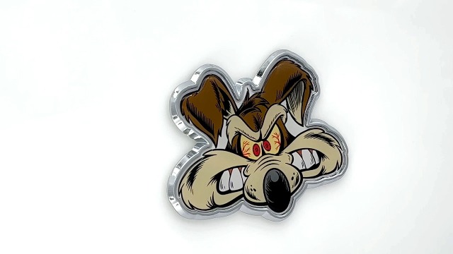 Elektroplate Officially Licensed Looney Tunes Wile E. Coyote All