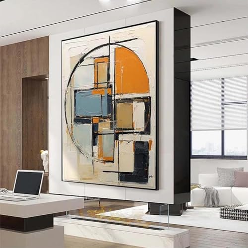 Décoration d'intérieur abstraite 80x123cm pour sublimer votre grand salon