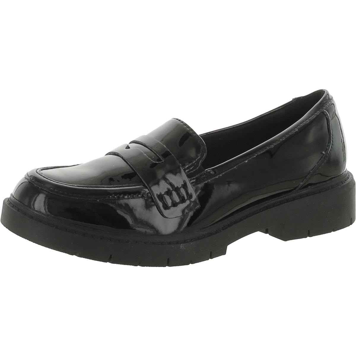 Clarks Women's Westlynn Ayla Loafer, Black Patent Synthetic, 6 UK