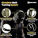 Iron Neck Neck Trainer, Exerciser, & Strengthener with Adjustable Head and Chin Strap - Portable Head Harness for Weight Lifting, Home, & Gym Use - Exercise & Workout Equipment (Classic, Olive Green)