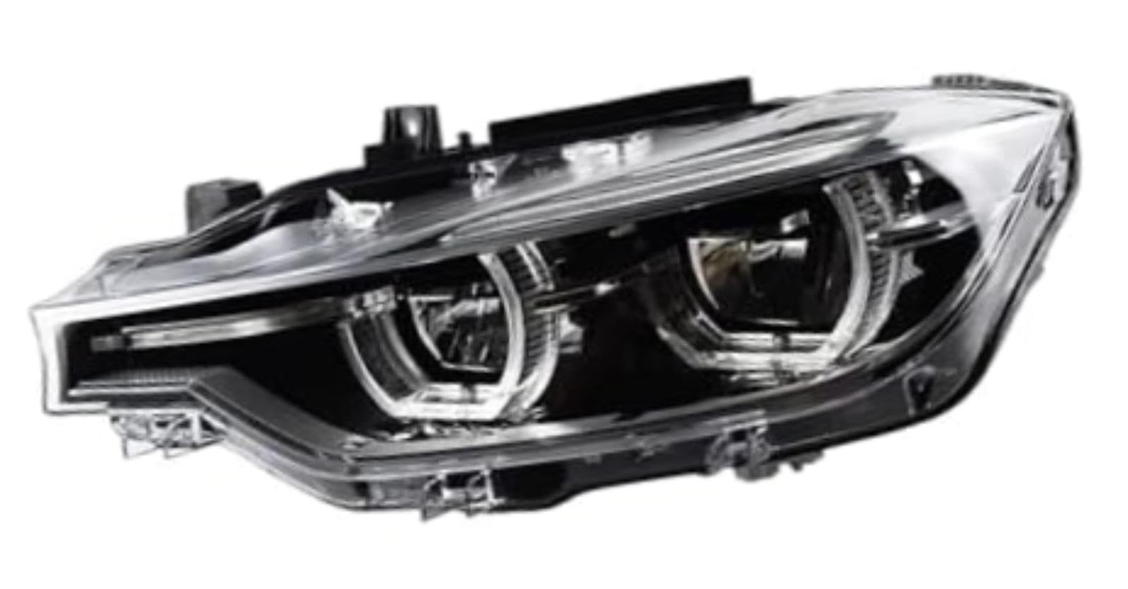Dla BMW F30 F35 320I 318I 325I 2013-2015 przednia lampa samochodowa reflektory reflektor Drl przednie lampy samochodowe reflektor włączony kierunkowskaz Lampka sygnalizacyjna w (BLACK)