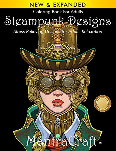 Coloring Book For Adults: Steampunk Designs: Stress Relieving Designs for Adults Relaxation steampunk buy now online Coloring Book For Adults: Steampunk Designs: Stress Relieving Designs for Adults Relaxation steampunk buy now online