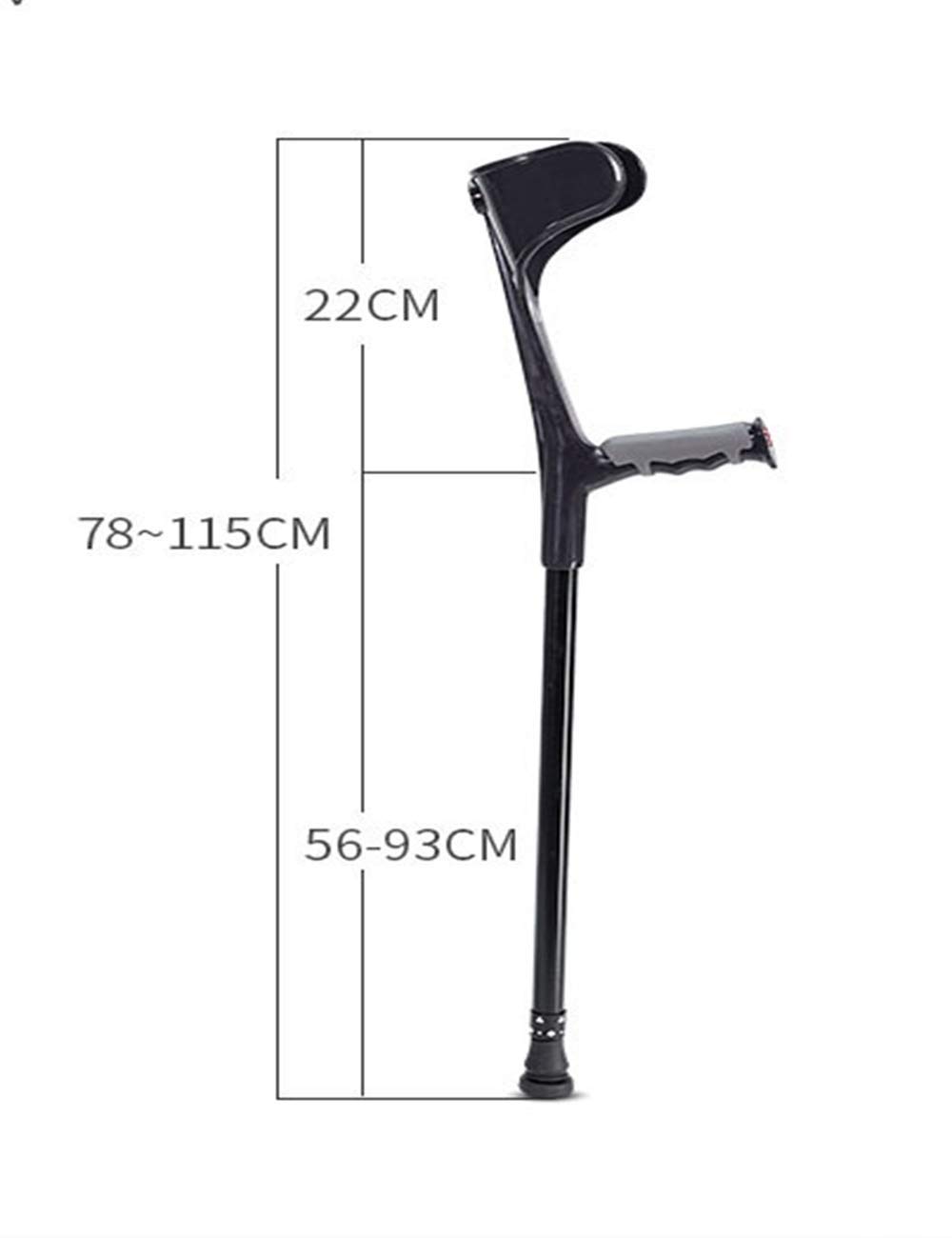 Amazon.co.jp: 前腕用松葉杖、調節可能折りたたみ式 1組 ハンズ