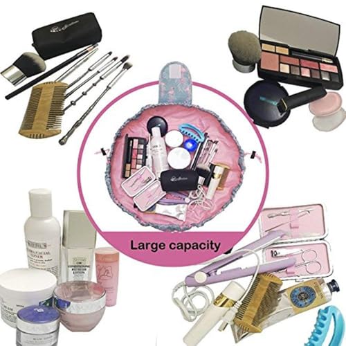 Image of Maharsh Polyester Grey Duck 14 Cms Cosmetic Compact Pouch (1 Count (Pack of 1) 121022122 Grey)