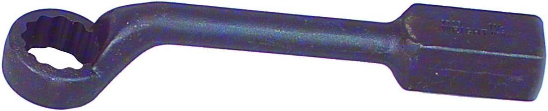 Striking Box Wrench 12 Point 45 Offset Handle Black 1"
