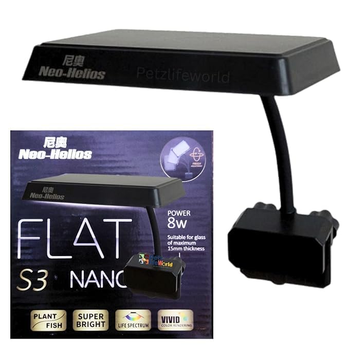 MX NEO HELIOUS Flat Nano 8W Light | Planted Aquarium LED Light with Vivid Color (B0CNKWFDCN) Amazon Price History, Amazon Price Tracker