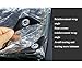 MWyanlan Lonas Transparentes, Lonas de PVC, Gruesas (0.3MM) Tela Impermeable al Aire...