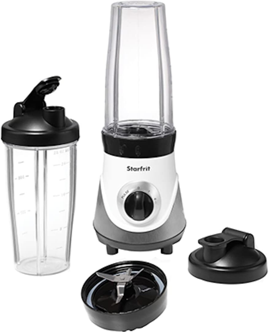 Starfrit Personal Blender, w/Two Cups, Two Blades 024300-004-0000