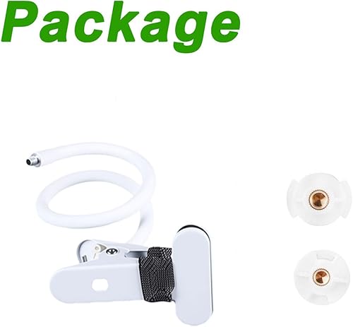 Miniatura 8 de Soporte para monitor de bebé Nanit Pro Smart Baby Monitor y Flex Stand Baby Monitor, HelloBaby HB6550HB65HB66HB248HB6351HB40HB6339, ANMEATE SM935E,