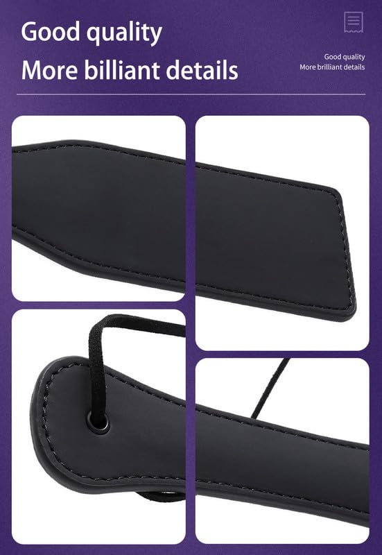 Racchetta in Pelle Nera, Accessori di Fitness Resistenza, Yoga, Allenamento di Forza, Regalo-H13