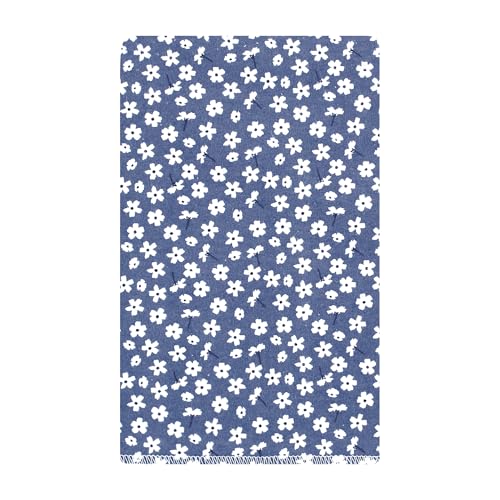 Image of Hudson Baby Unisex Baby Cotton Flannel Burp Cloths 10-Pack, Blue Cosmos, One Size