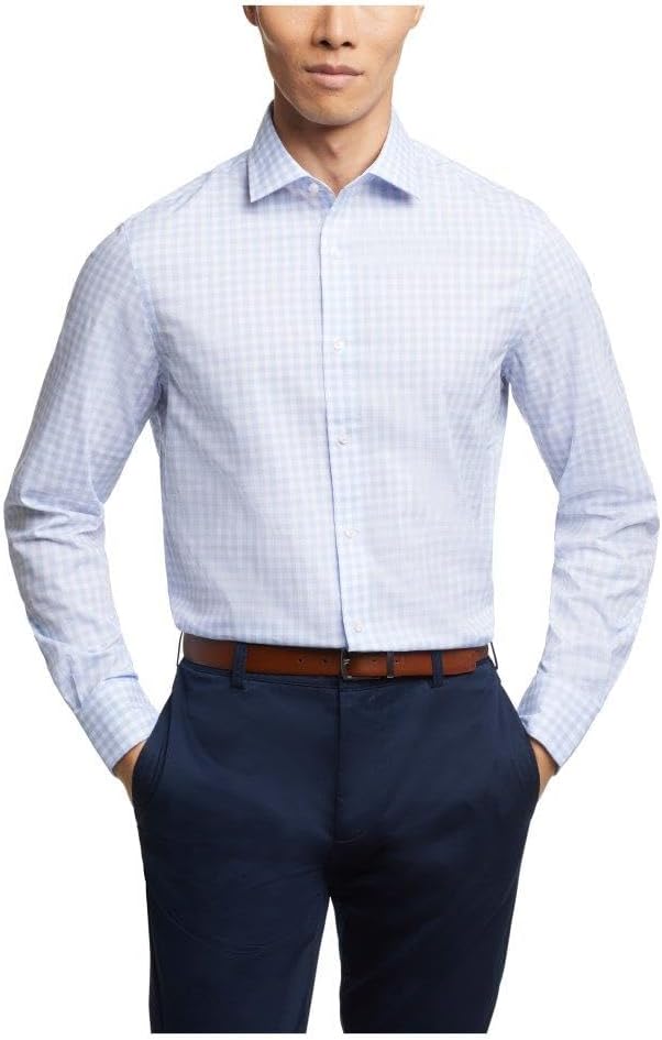 Tommy Hilfiger Men's Dress Shirt Regular Fit Essentials