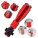 Upgrade All in One Wrench Tool for Faucet and Sink, Faucet and Sink Installer with Useful Gadgets, 25 in 1 Multifunctional Wrench Plumbing Tool for Toilet Bowl, Sink, Bathroom, Kitchen Plumbing
