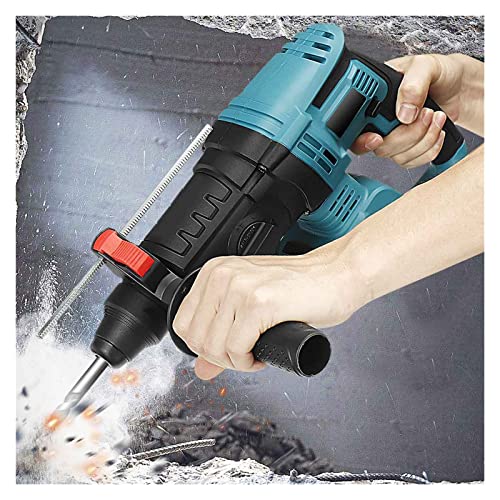 TEMSOOM Drillpro 4-Funktions-bürstenloser kabelloser elektrischer Bohrhammer, wiederaufladbarer Hammer, 26 mm… – Bild 7