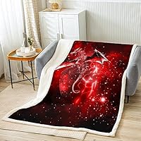 Coperta In Pile Sherpa Highland Con Motivo Mucca 3D – 80x100 Cm, Morbida E Leggera, Per Bambini E Divano - 3