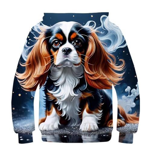 Sweat Cocker Spaniel 3D pour ado de 10-12 ans - 2