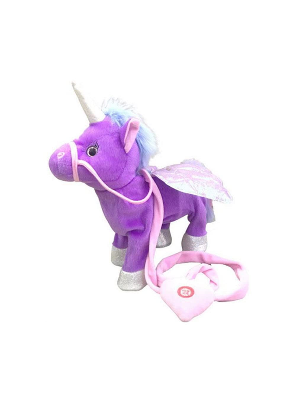 Kutis Electric Walking And Singing Unicorn Plush Toy 35 x 10 x 30cm