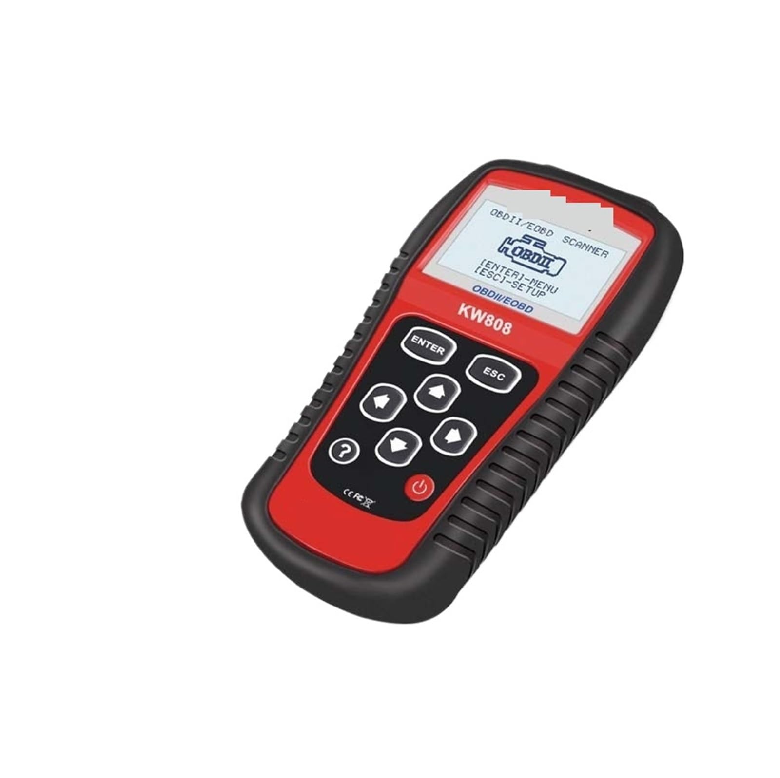 KW808 Car OBD2 Scanner Auto Automotive Diagnostic Scanner Tools Engine Fualt Code Reader OBD2 Duży ekran LCD