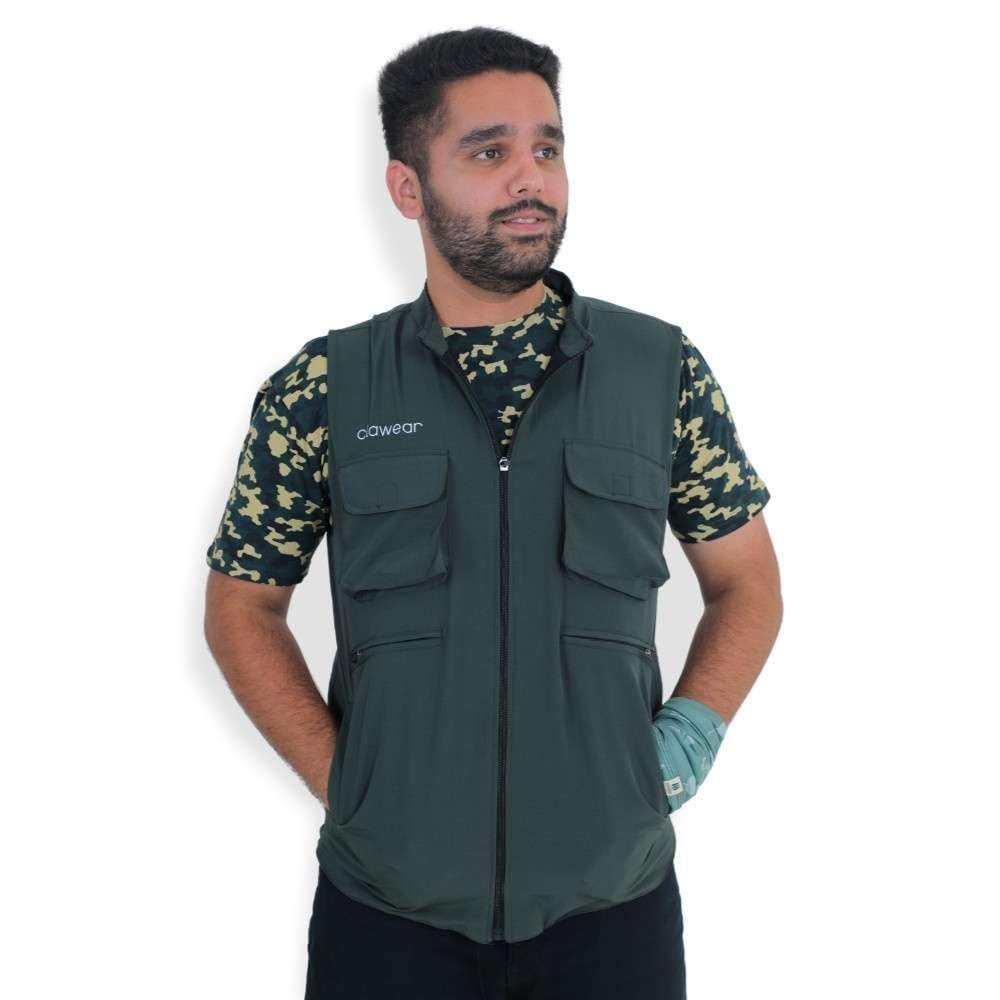 Corbett Men's Utility Vest | Multi-Pocket Travel Jackets & Photographer Vests | Outdoor Camping, Wildlife & Adventure Gear Jacket for Men-picture-46
