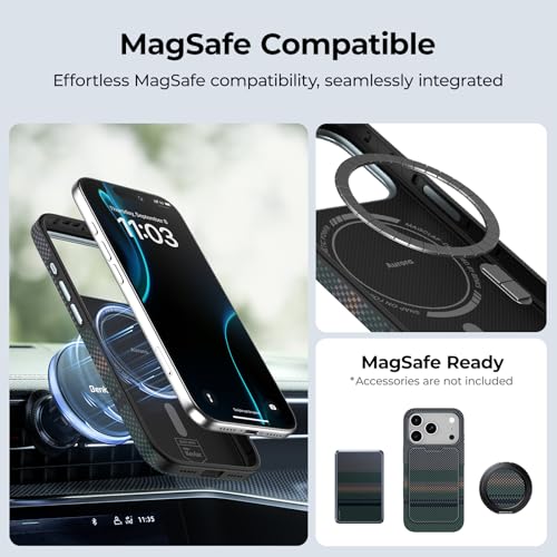 Coque iPhone 17 Pro Max rigide BENKS pour éviter les rayures de caméra