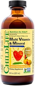 ChildLife Essentials Multi Vitamin & Mineral Liquid 8.1 fl oz 237 ml Expiration Date: September 30, 2027