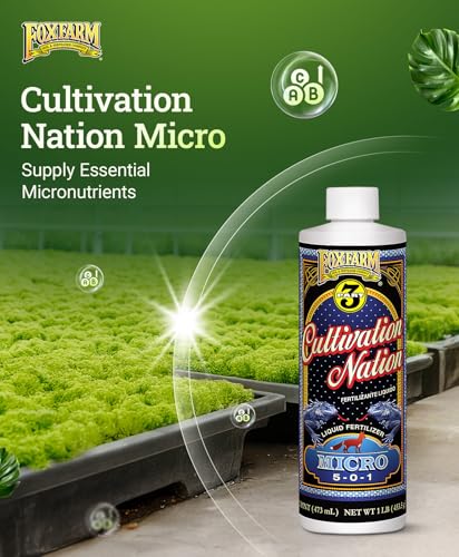 FoxFarm Cultivation Nation Micro Fertilizante Líquido 1 Pint miniatura 5